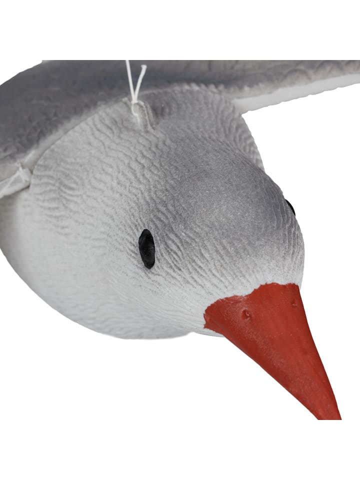 relaxdays Vogelschreck Möwe in Weiß/Grau günstig kaufen onesize