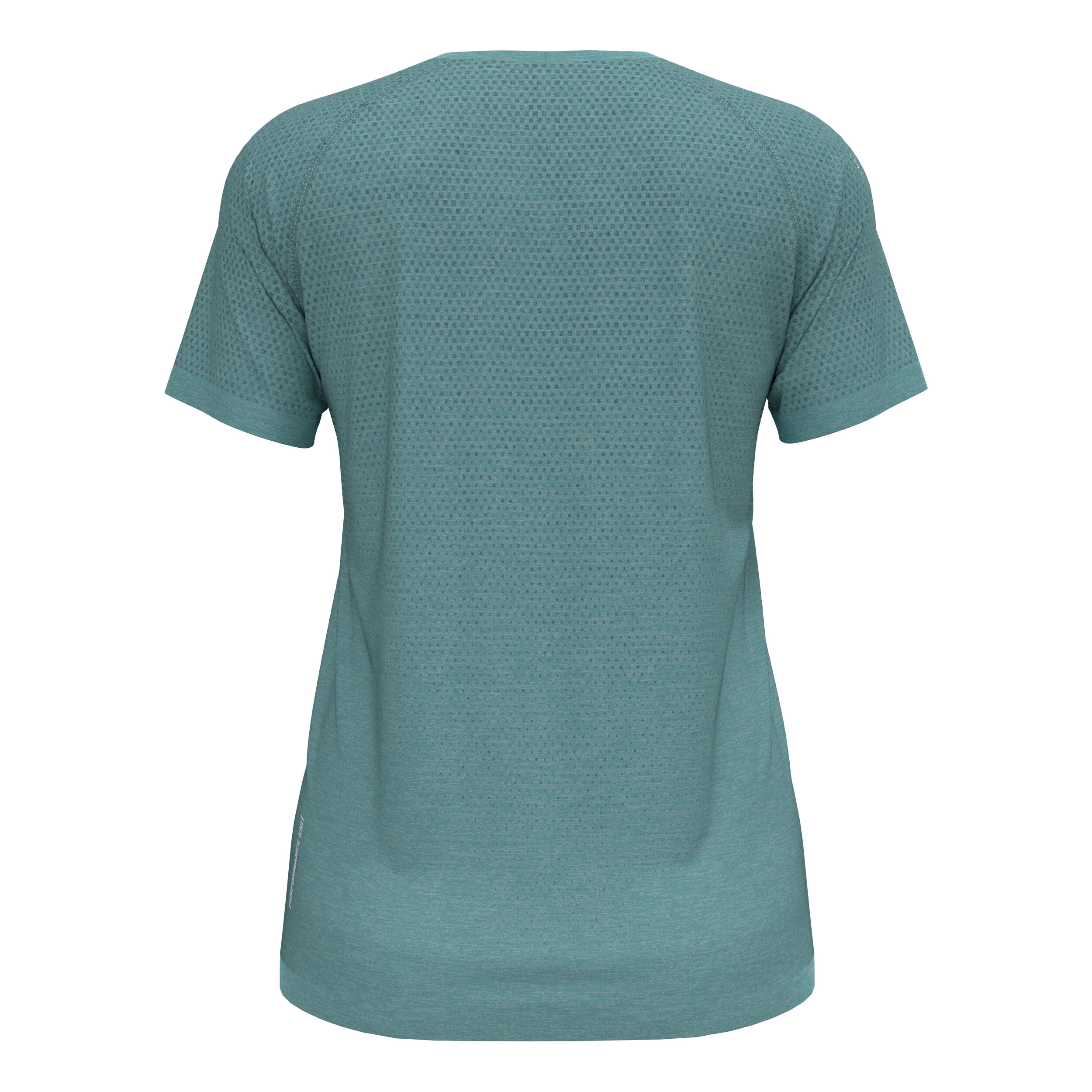 Essential Seamless Crew Neck Laufshirt Damen - Türkis