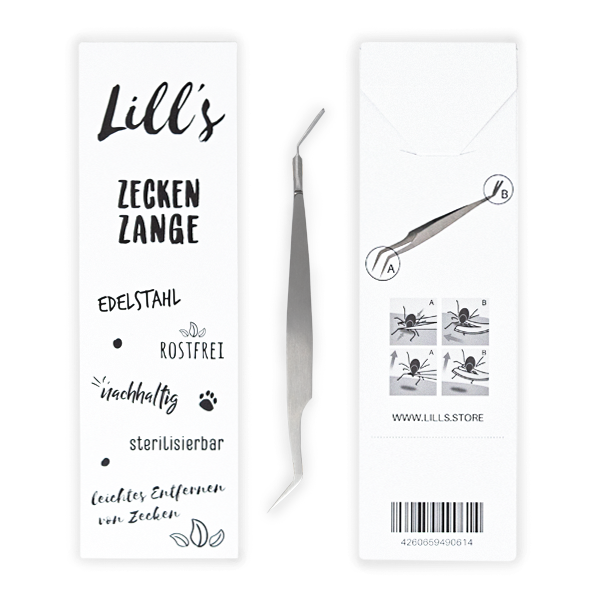 Lills Floh- & Zeckenmittel Lills Zeckenzange aus Edelstahl
