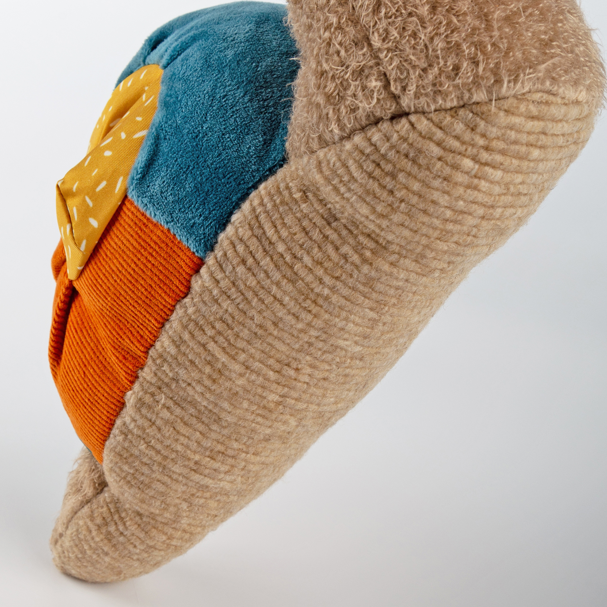 Kuscheltier Schnecke, Patchwork Sweety