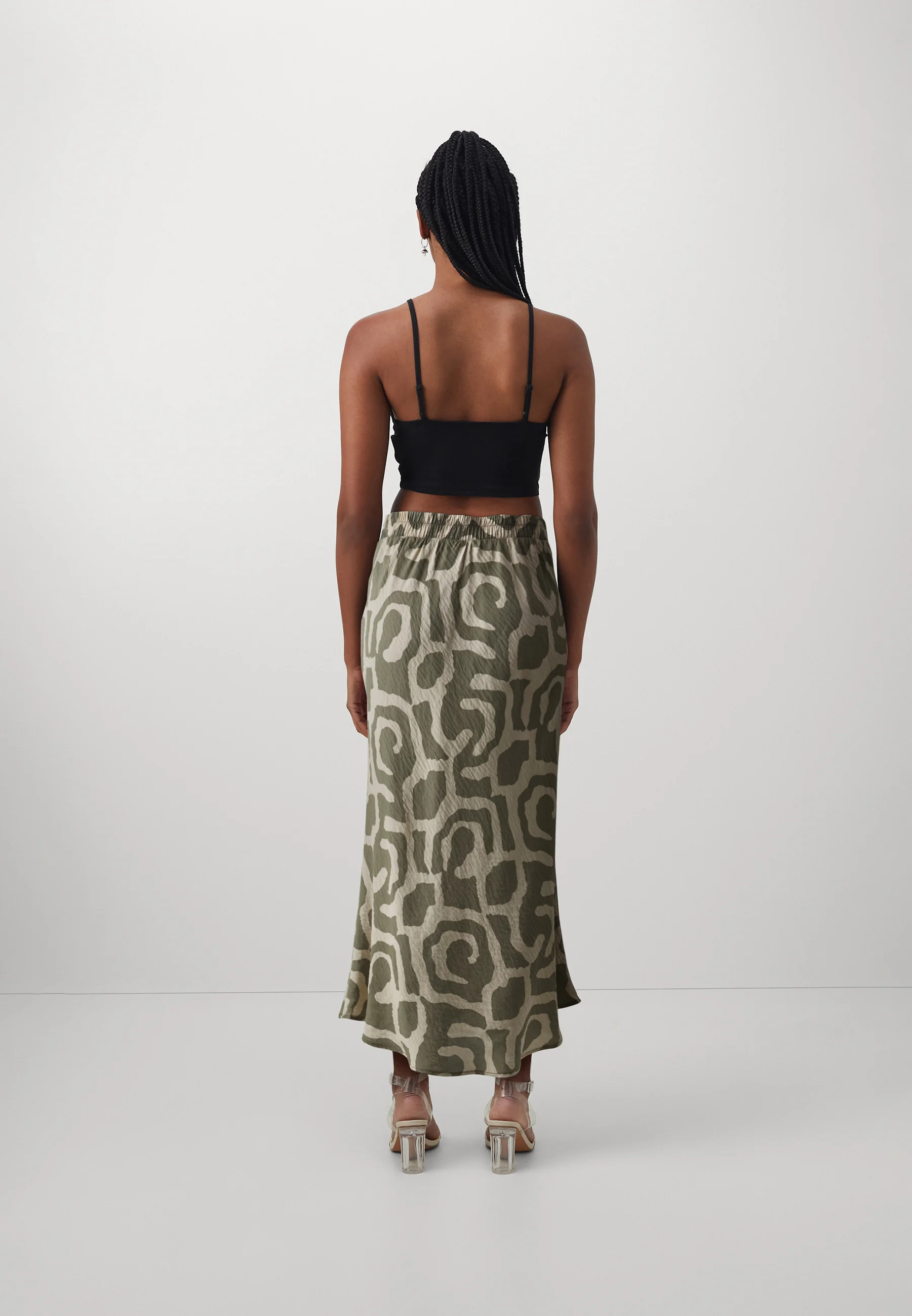 Vero Moda VMIRIS CALF SKIRT - Falda de corte A