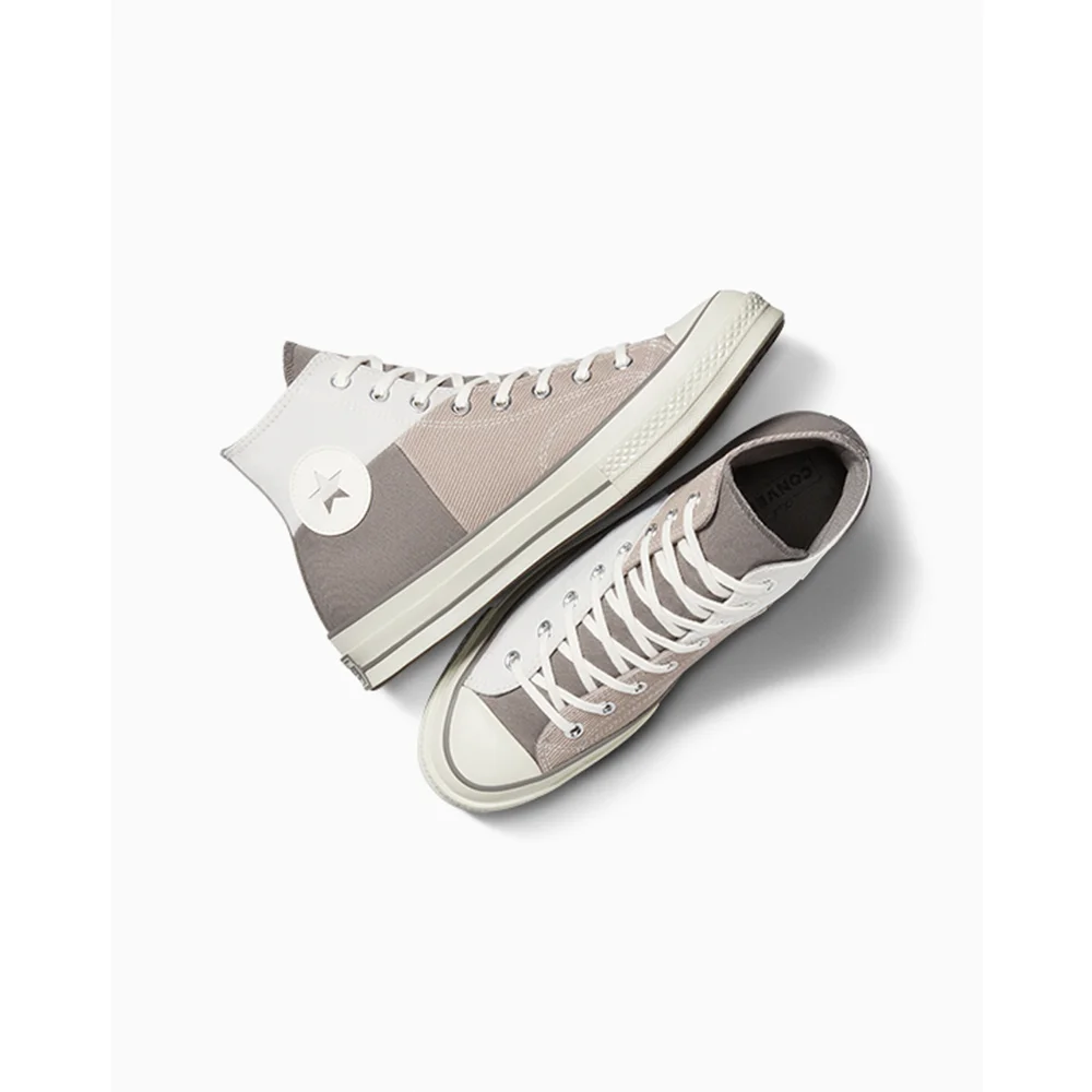 Converse Chuck 70 Crafted Patchwork A04507C / grau