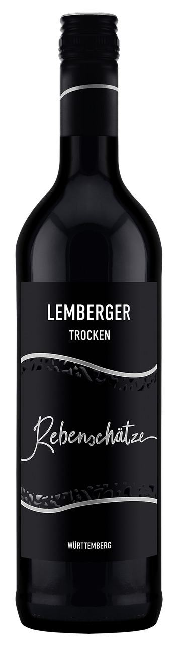 Württembergische WZG Rebenschätze Lemberger Qualitätswein trocken 6er Karton 0,75L