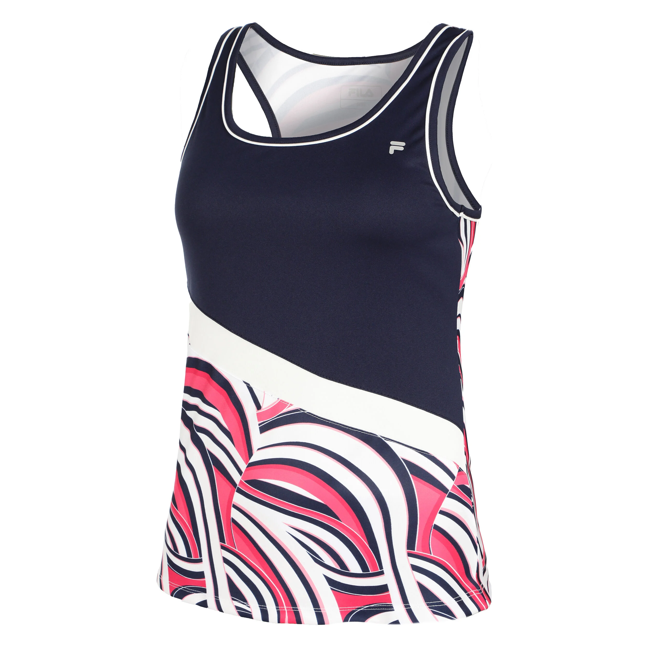 Maria Tank-Top Damen - Schwarz, Mehrfarbig