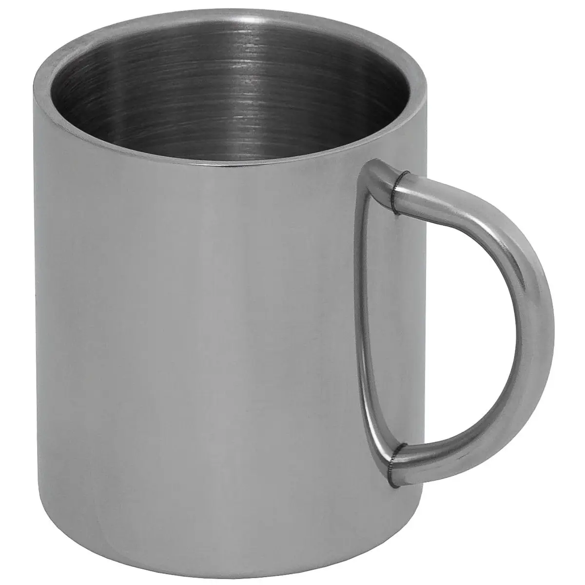 Tasse Edelstahl doppelwandig 0,25 l