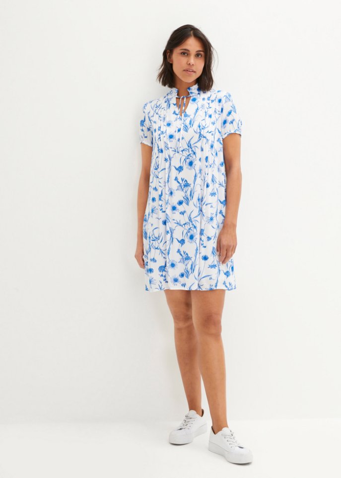 Sommer-Tunika-Kleid, Kurzarm