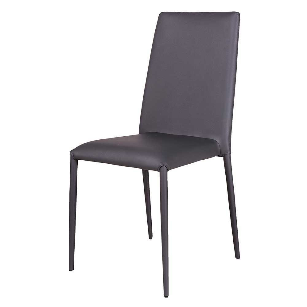 Pharao24 Stapelstuhl Pascan (Set, 4 St), 4er Set, stapelbar