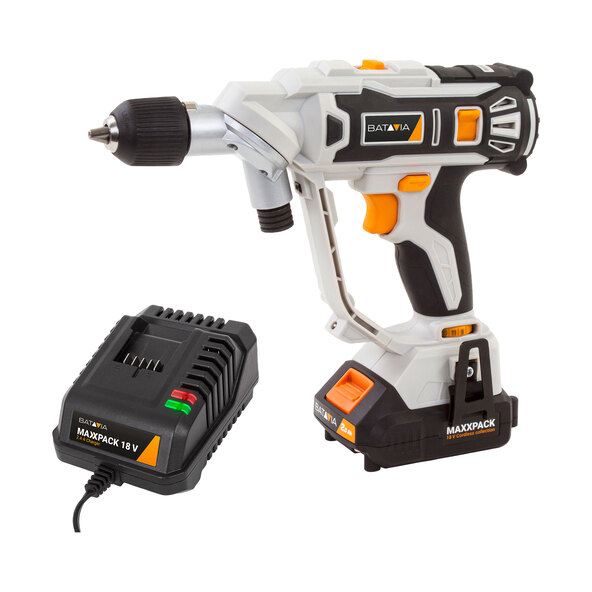 18 V Akku-Bohrschrauber-Set Twin Drill