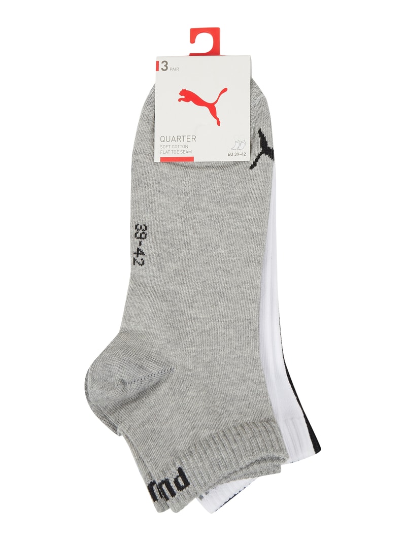 Socken im 3er-Pack in weiß