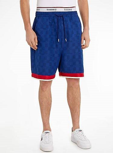 TOMMY-JEANS Herren Short TJCU FLAG