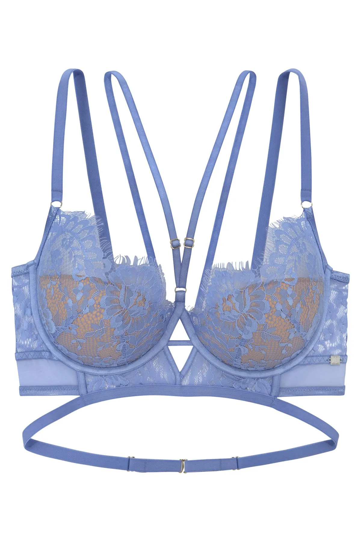 LASCANA  BH - Blau - Unifarben