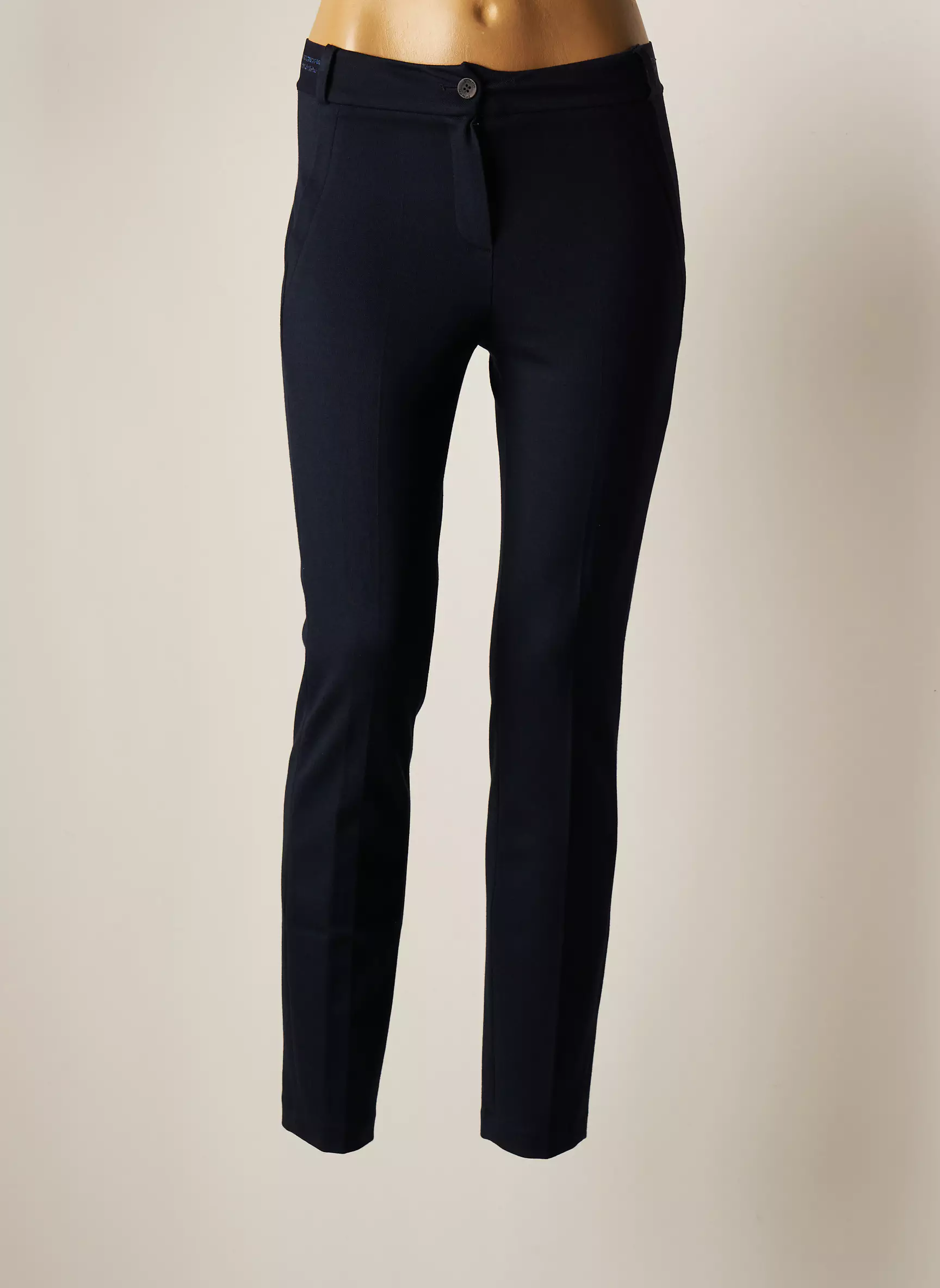 Mae Mahe Pantalons Slim Femme couleur bleu