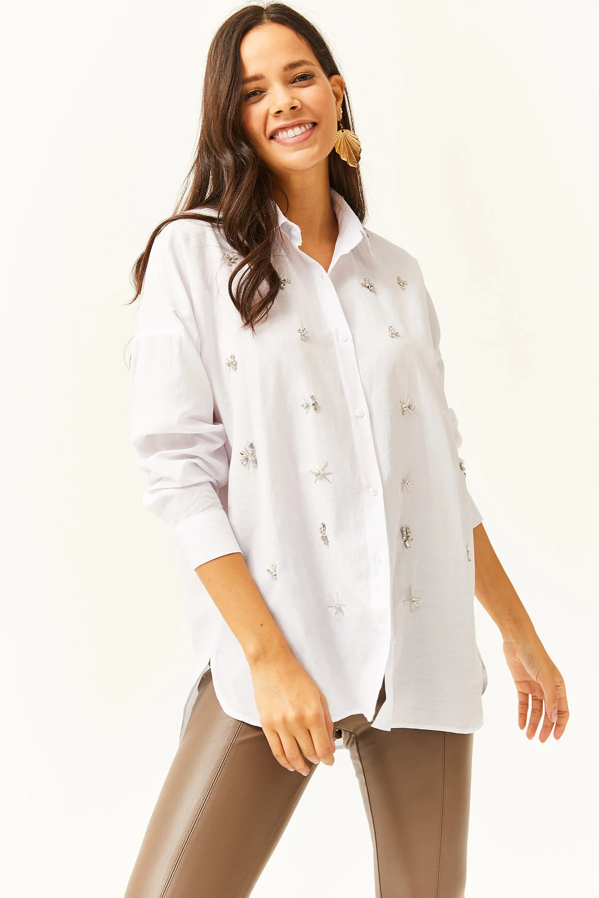 Olalook  Hemd - Weiß - Regular Fit