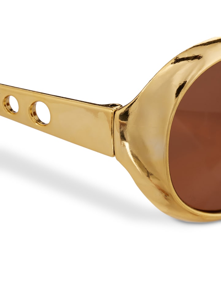 relaxdays 5 x Partybrille in Gold günstig kaufen onesize