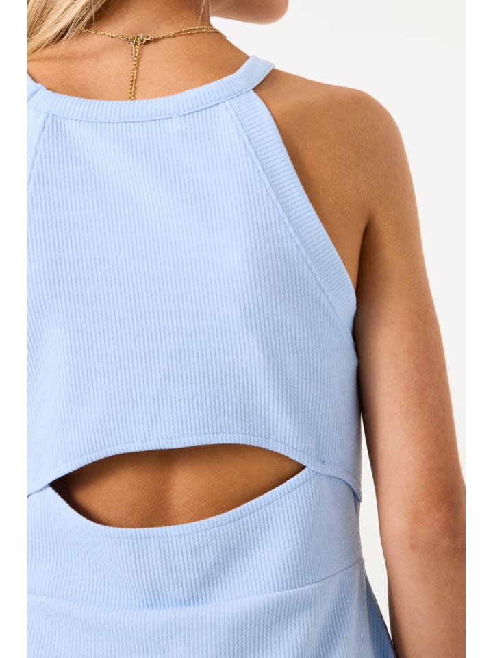 Garcia Sommerkleid Cut-Out Details in chambray blue günstig kaufen