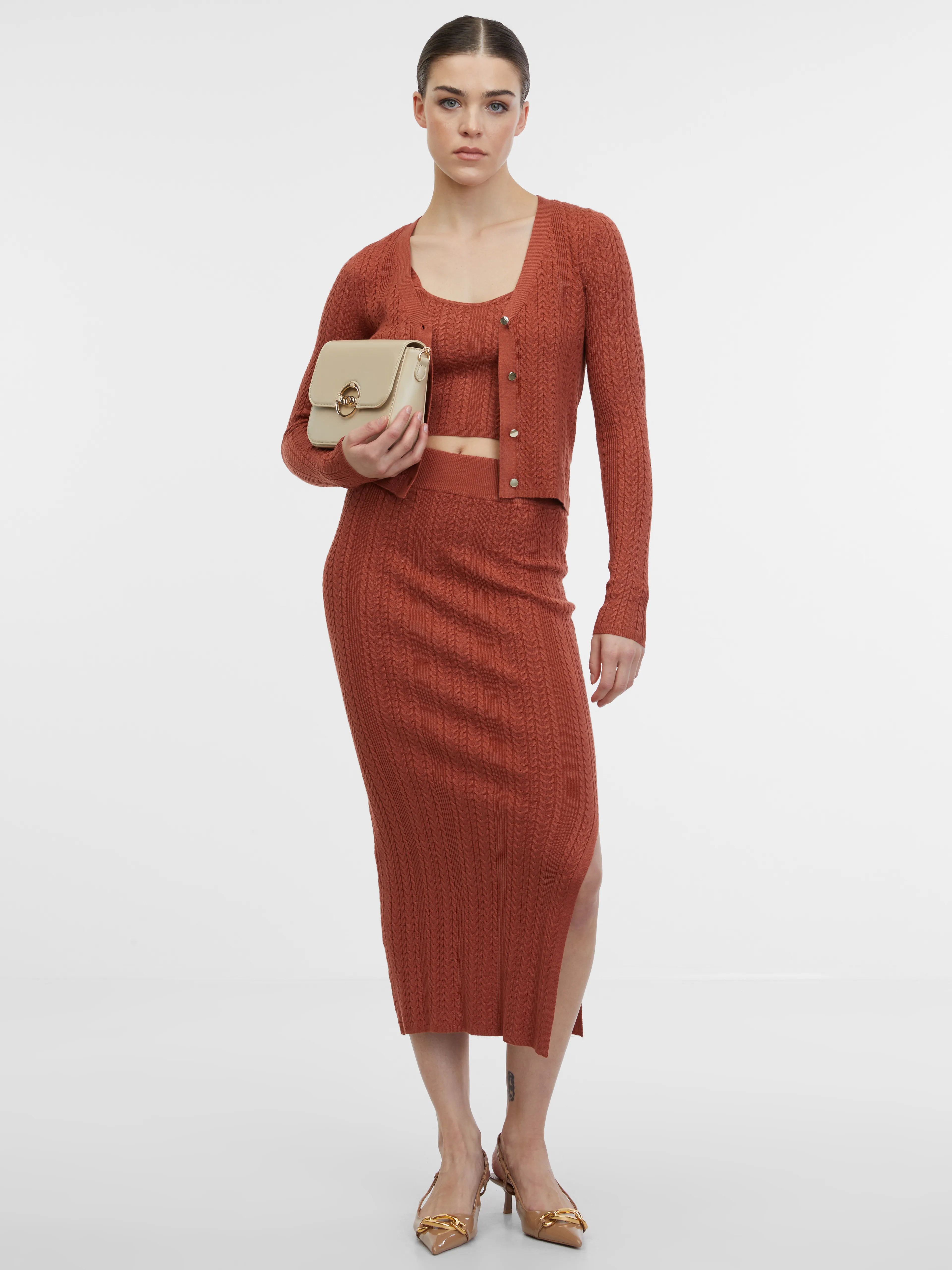 Braune Damen Cardigan ORSAY
