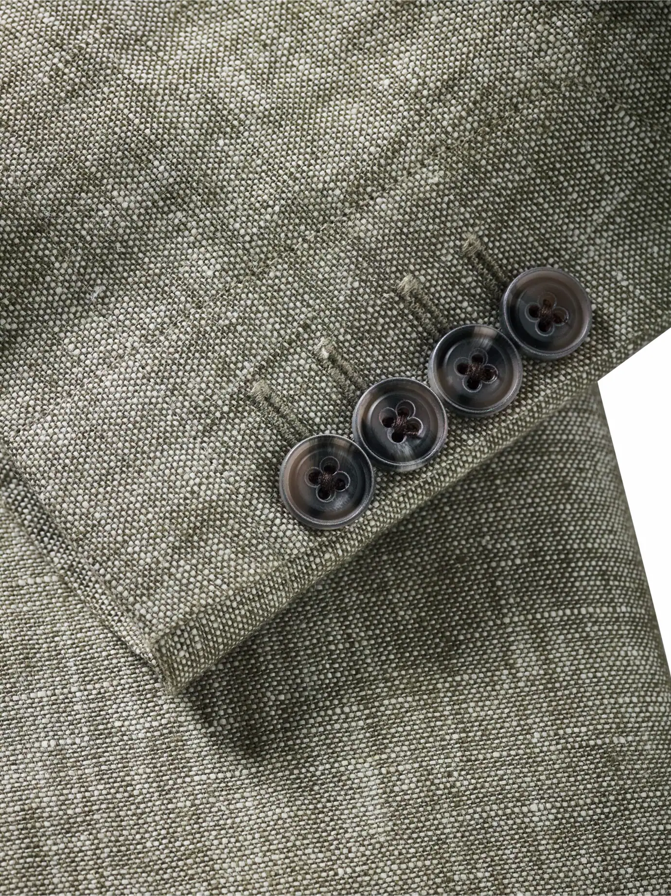 Bauchgefühl-Leinenanzugjacke