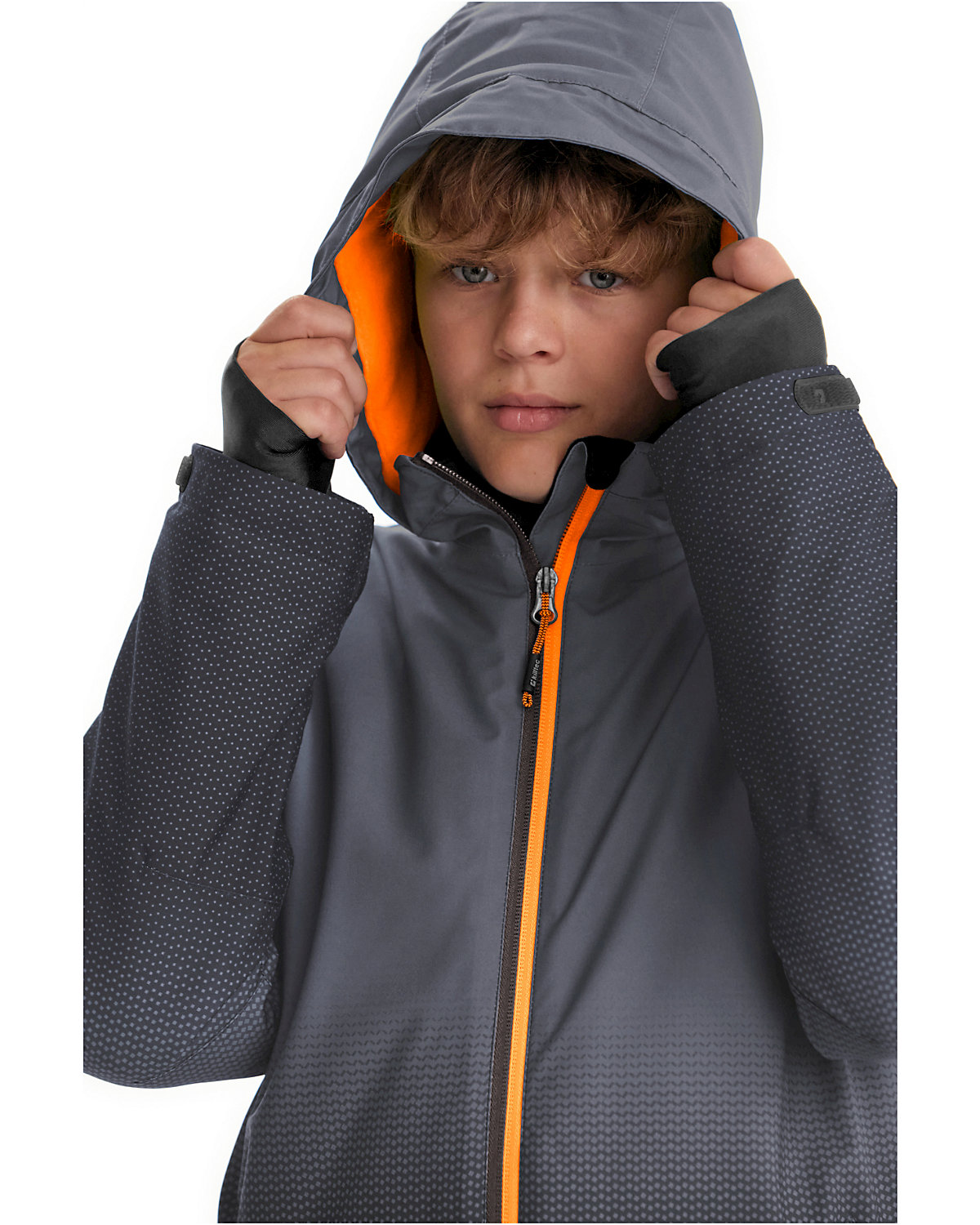 Winterjacke LYNGE BYS JCKT E mit Kapuze für Jungen