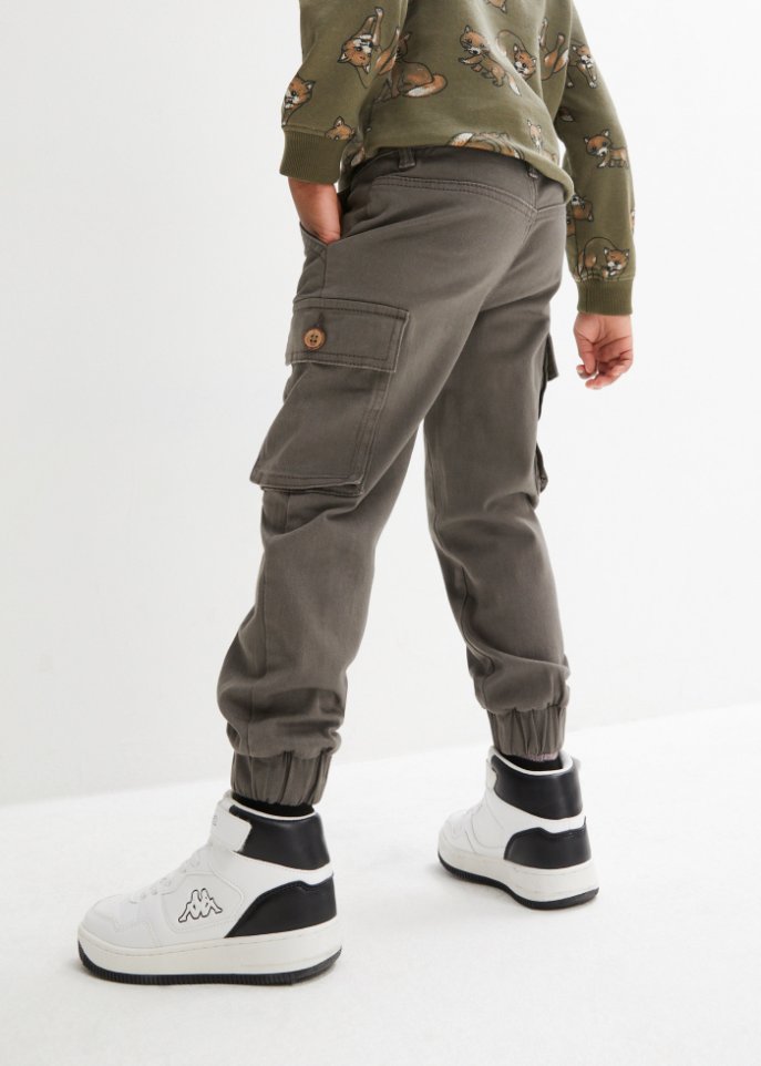 Kinder Cargohose mit Bio Baumwolle