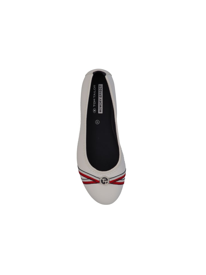 Tom Tailor Klassische Ballerinas in Weiß günstig kaufen