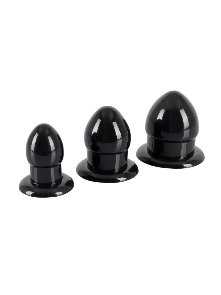 You2Toys Analplug Anal Stretching Plug Kit in schwarz günstig kaufen 6 cm