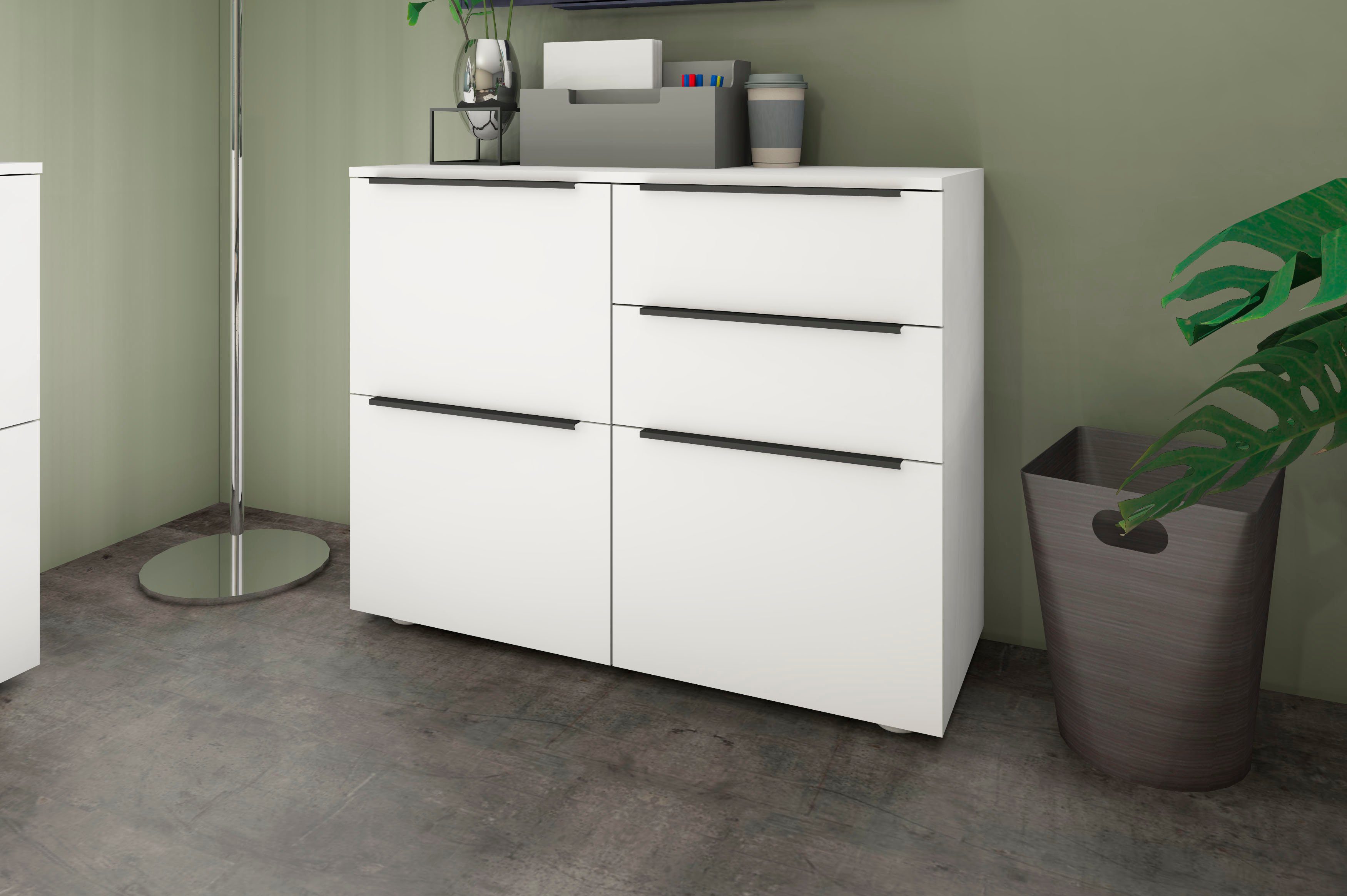borchardt Möbel Aktenschrank Tom Breite 93 cm, Mehrzweckschrank