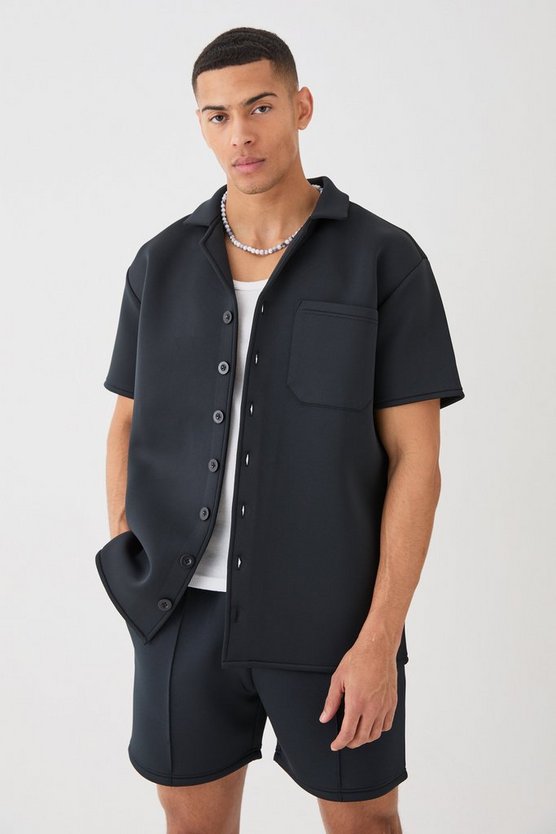 Oversize Scuba Hemd und Shorts