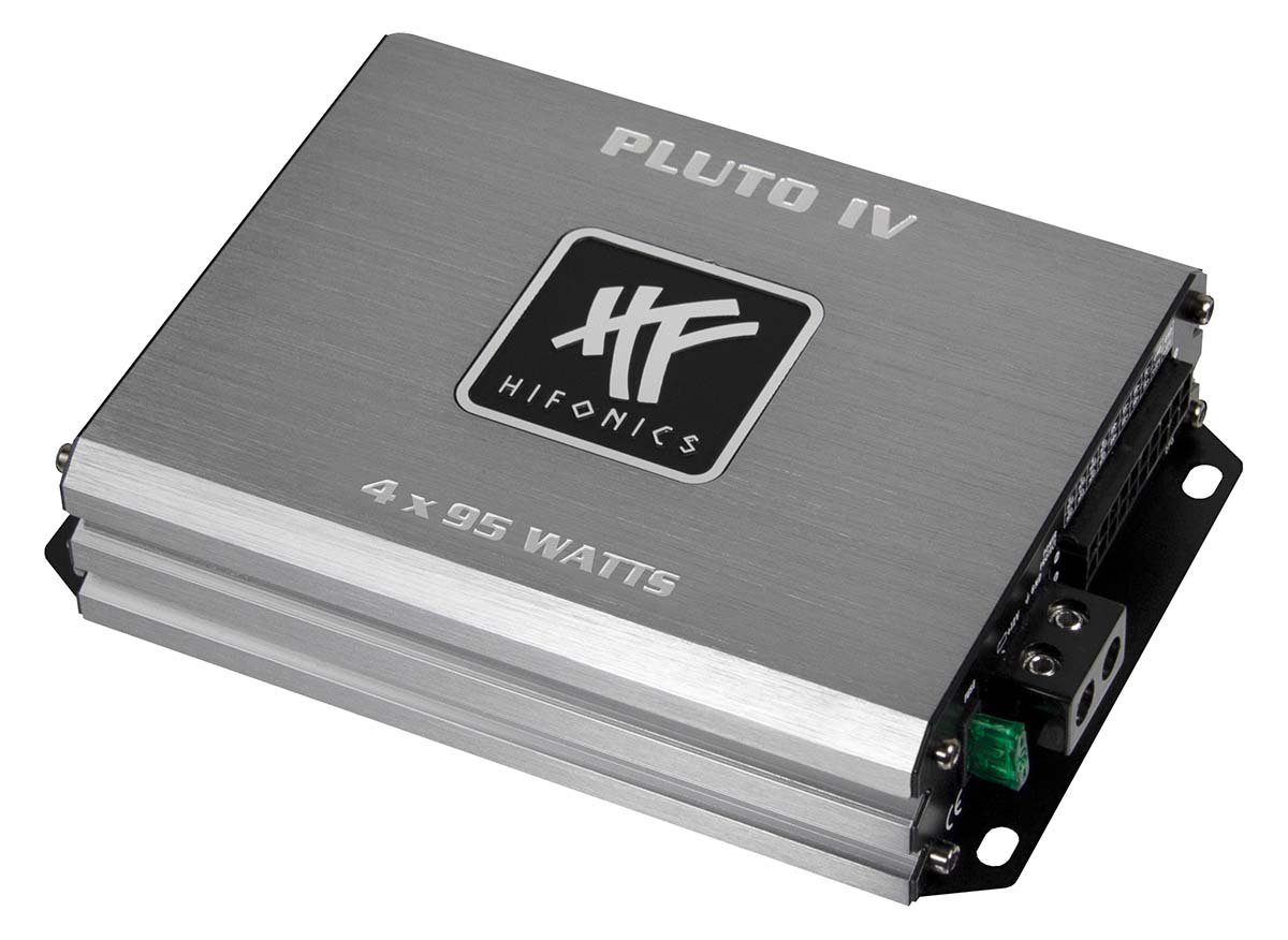 Hifonics PLUTO IV Class D Digital 4-Kanal Micro Verstärker Verstärker (Anzahl Kanäle: 4-Kanal)