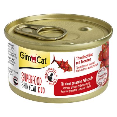 GimCat Superfood ShinyCat Duo 24 x 70 g
