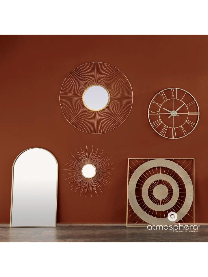 Atmosphera Créateur d'intérieur Wandspiegel in gold günstig kaufen onesize