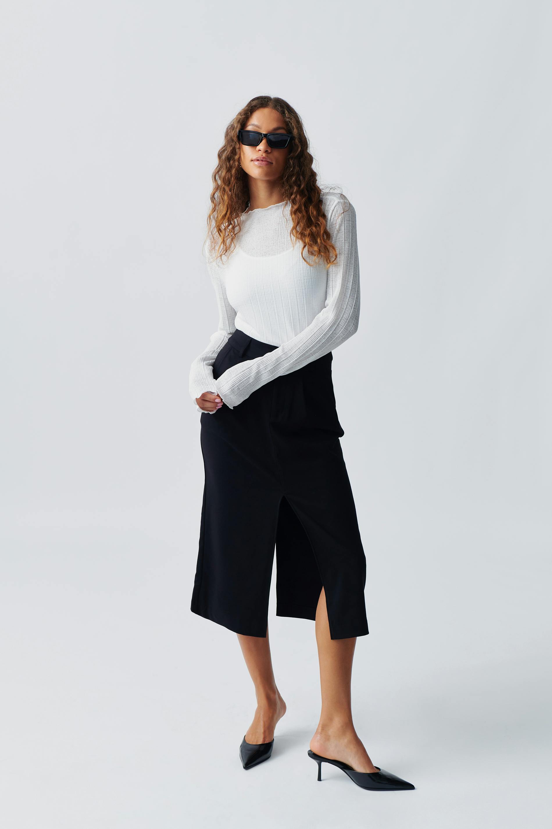 Pleated skirt