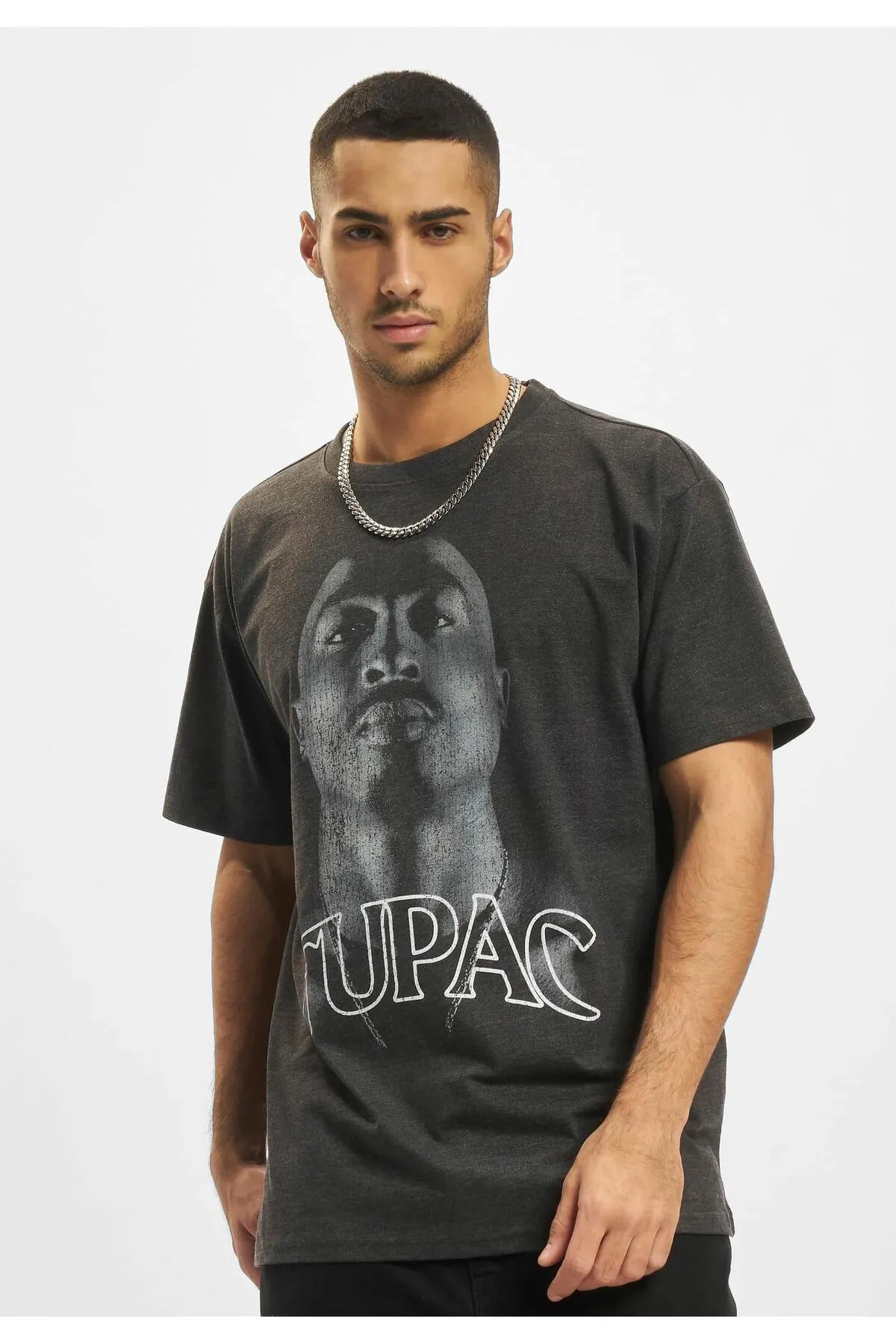 Upscale by Mister Tee  Unisex Tupac Up Oversize T-Shirt