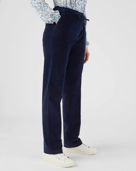 Pantalon enfilable velours