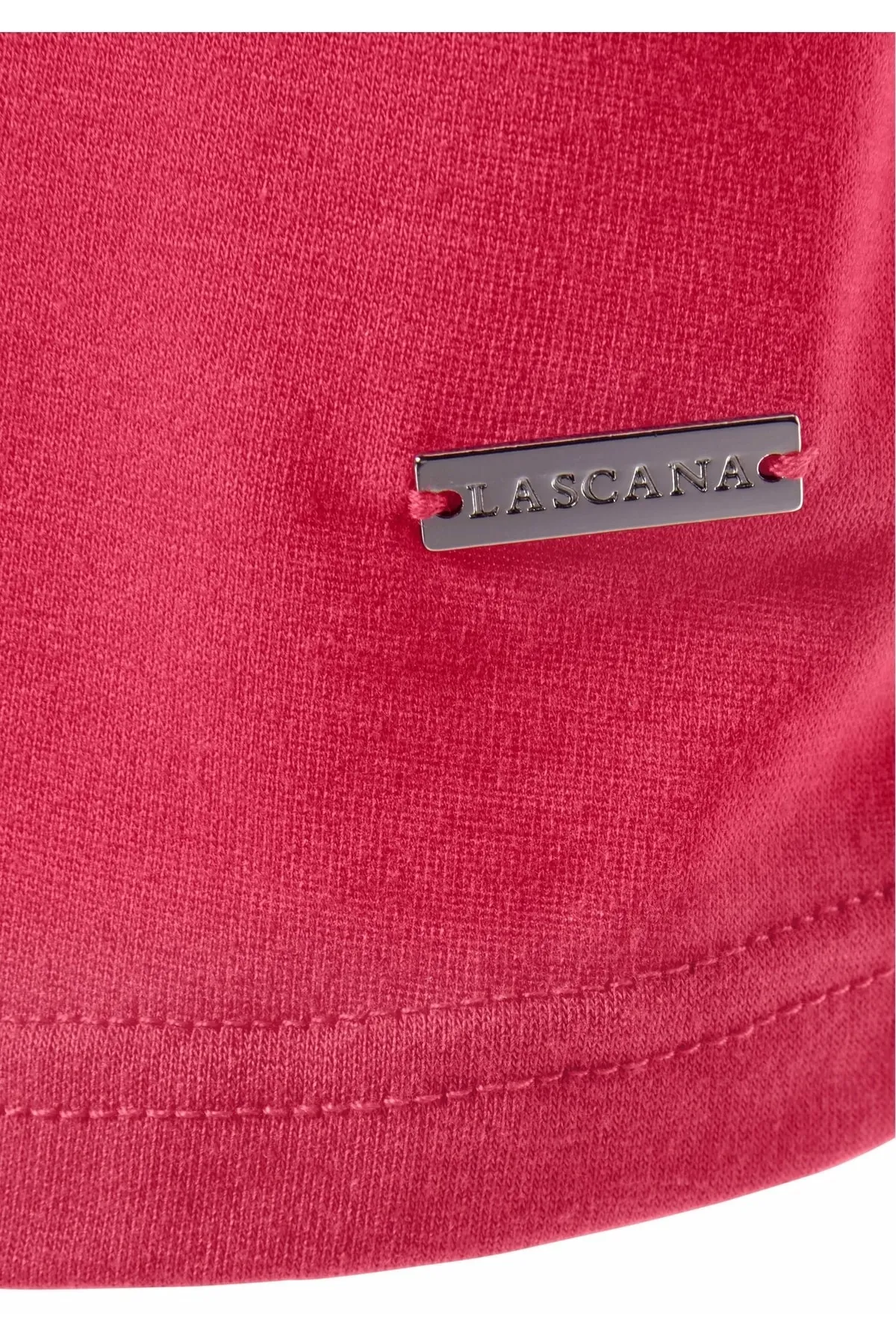 LASCANA  Negligé - Rot - Unifarben