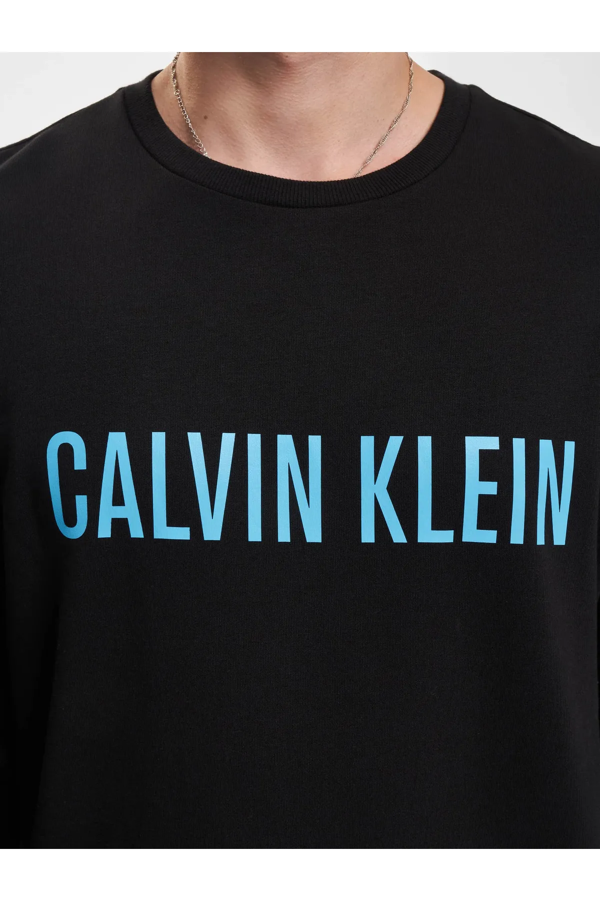 Calvin Klein  Sweatshirt - Schwarz - Regular Fit