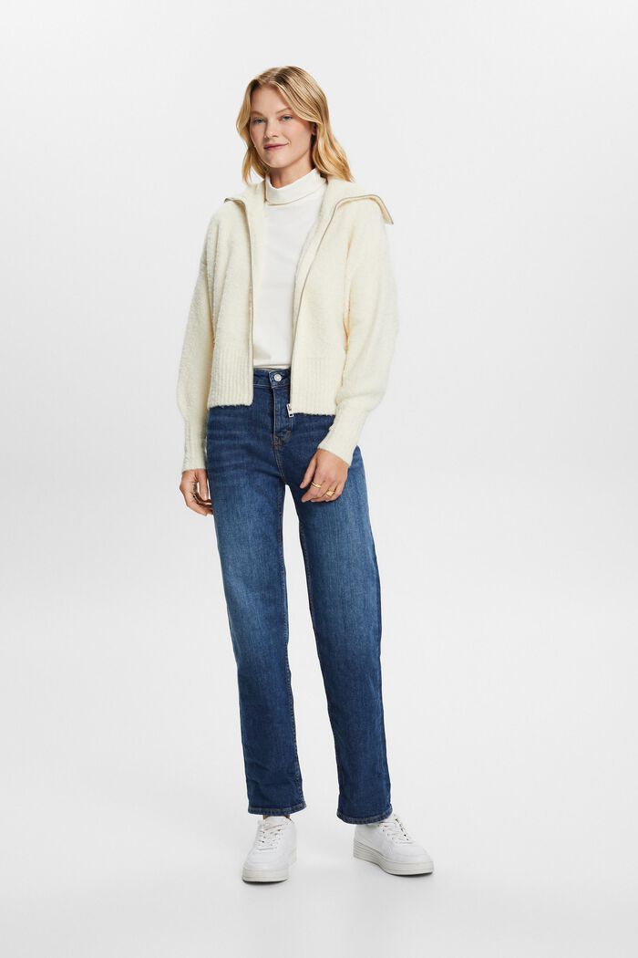 Retro-Jeans mit gerader Passform und hohem Bund