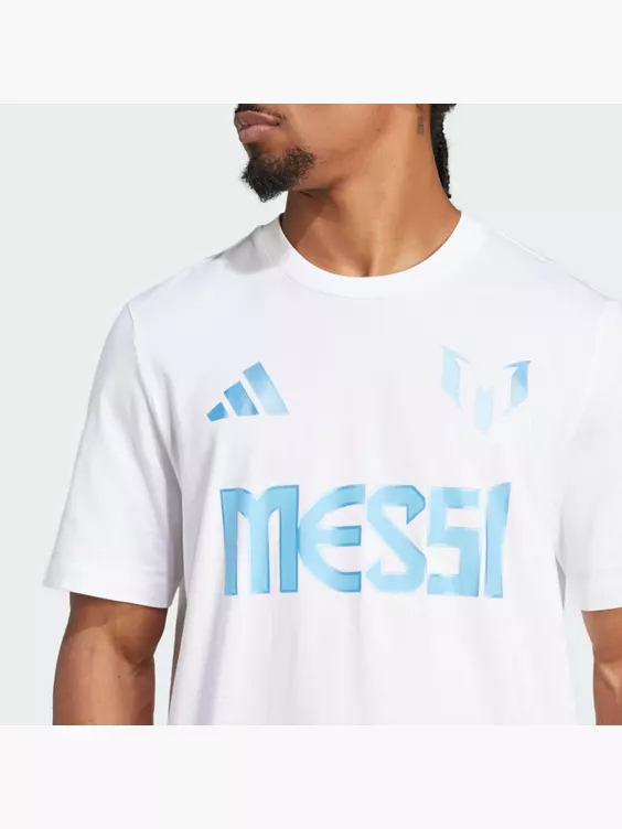 adidas Messi Name and Number Graphic T-Shirt