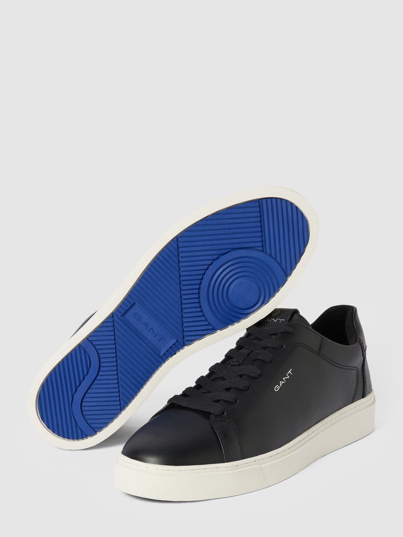 Sneaker mit Label-Details Modell 'Mc Julien' in schwarz