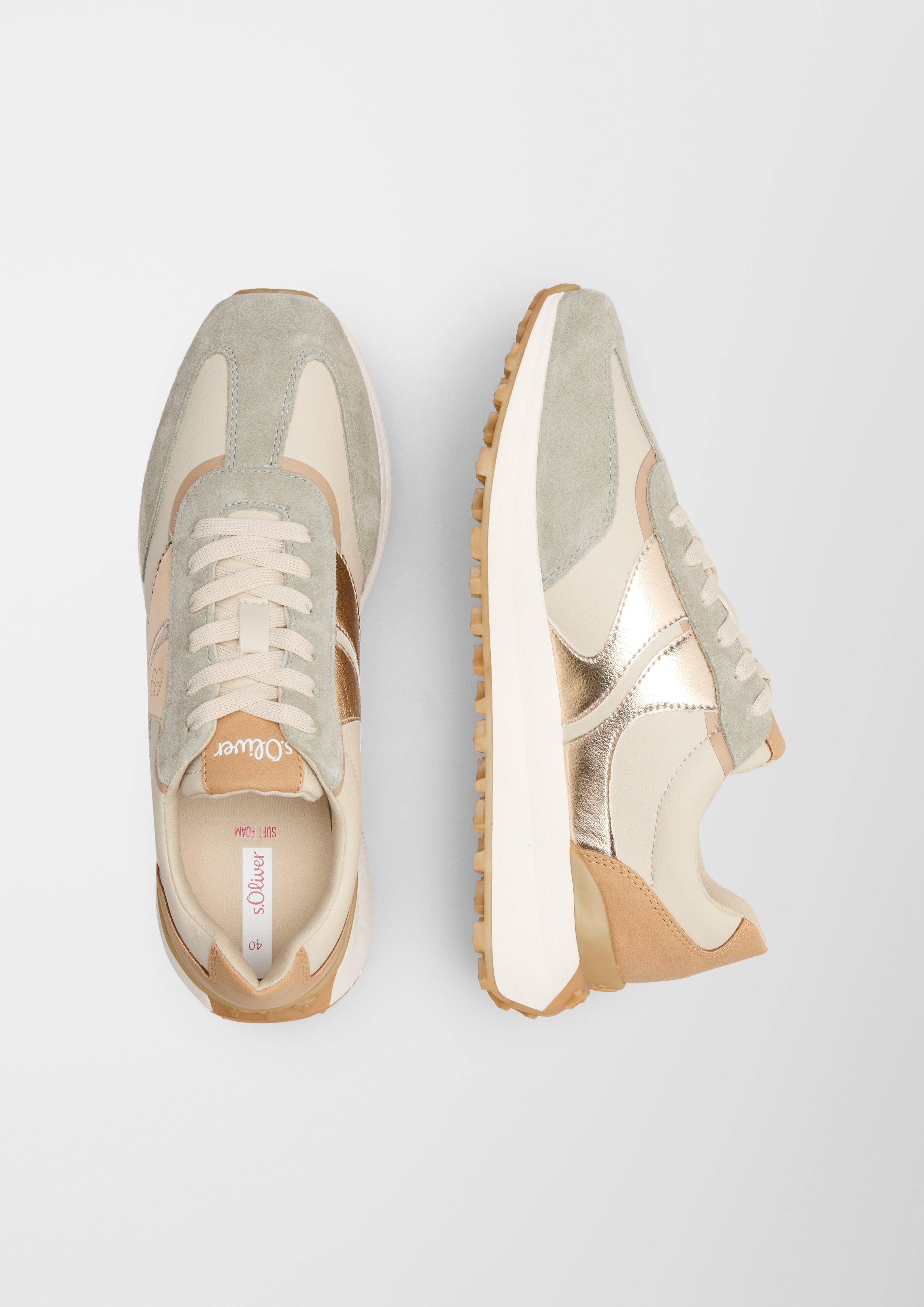 Sneaker mit Plateausohle  6007315-463