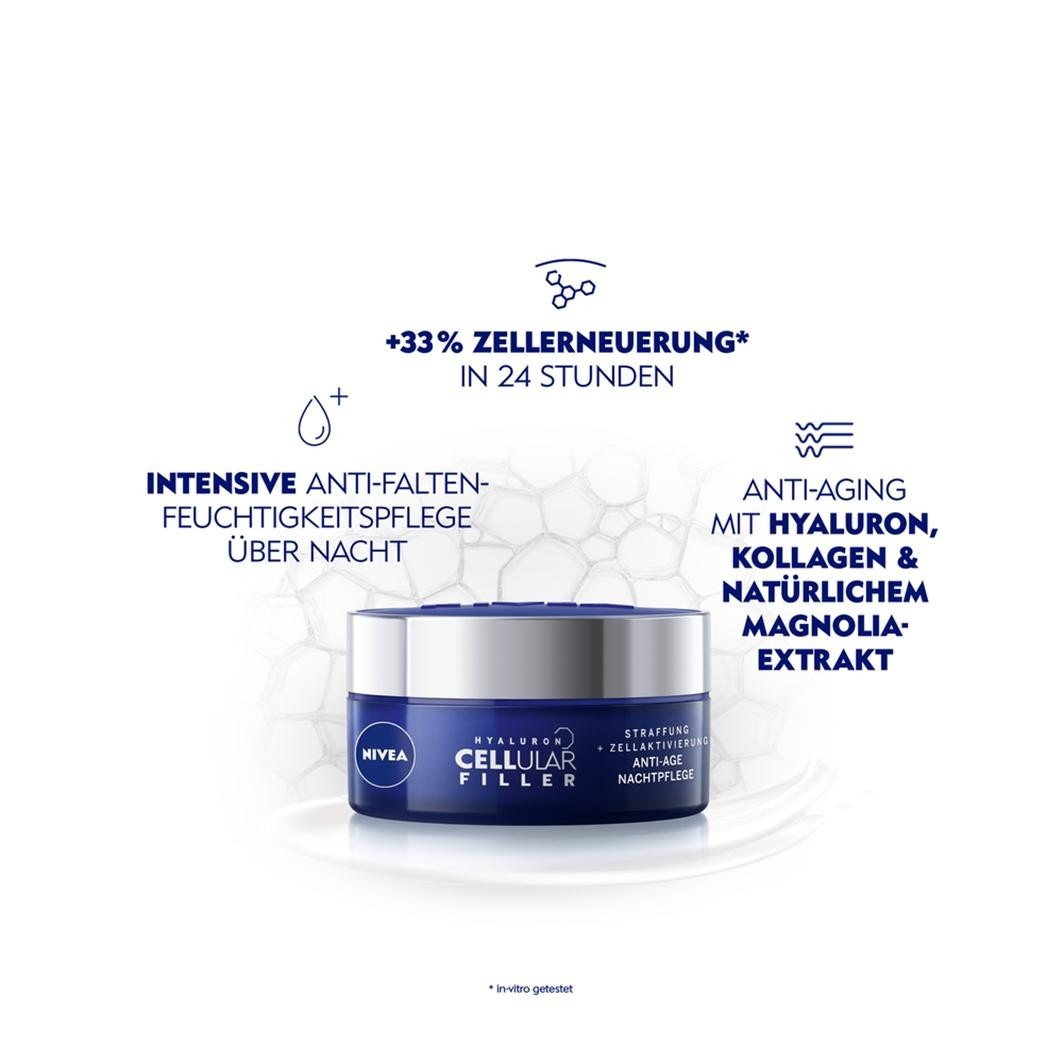 Hyaluron Cellular Filler Anti-Age Nachtpflege