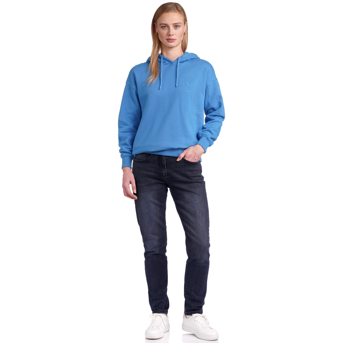 Damen Hoodie mit Stickerei