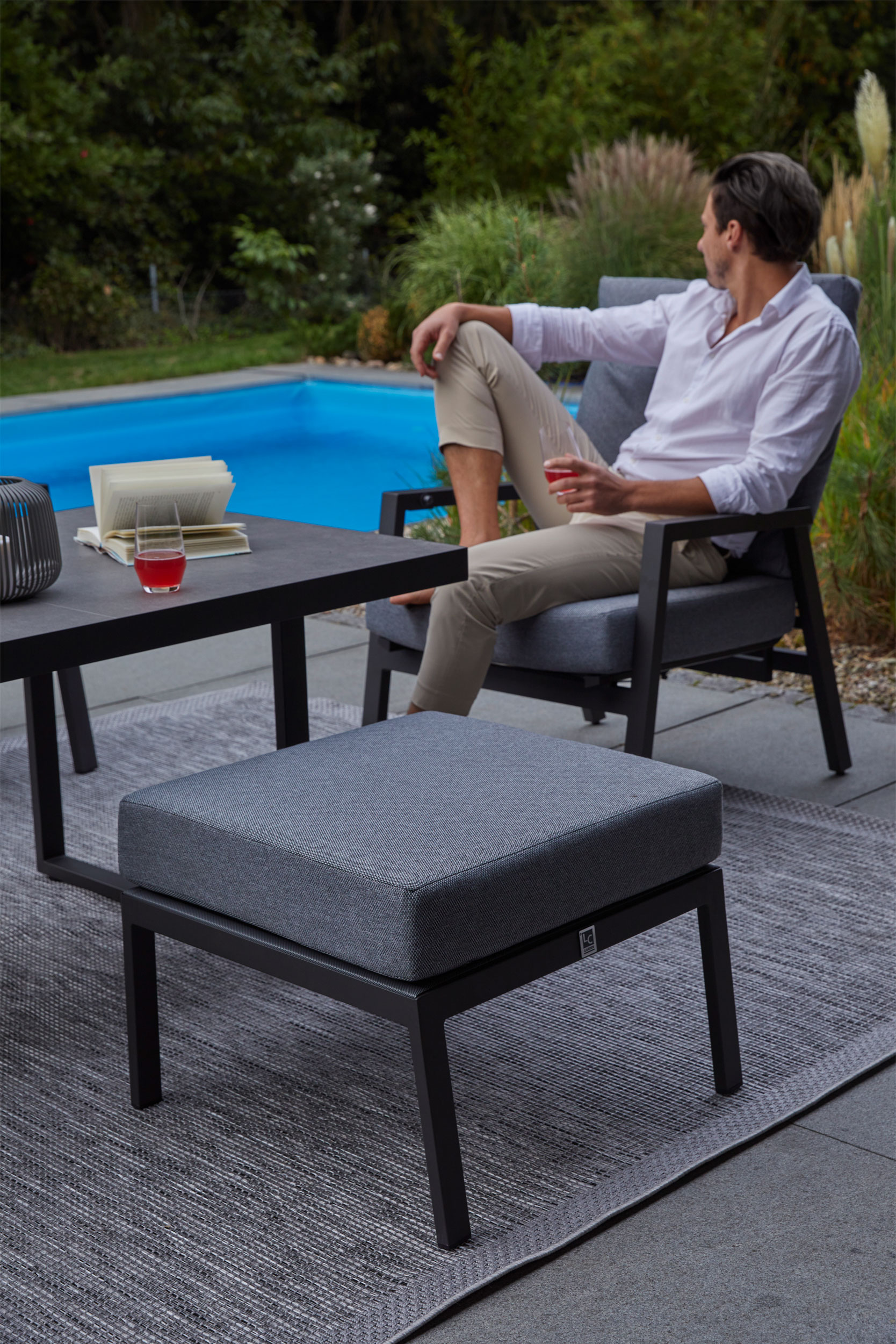 OUTDOORGartensessel Alu