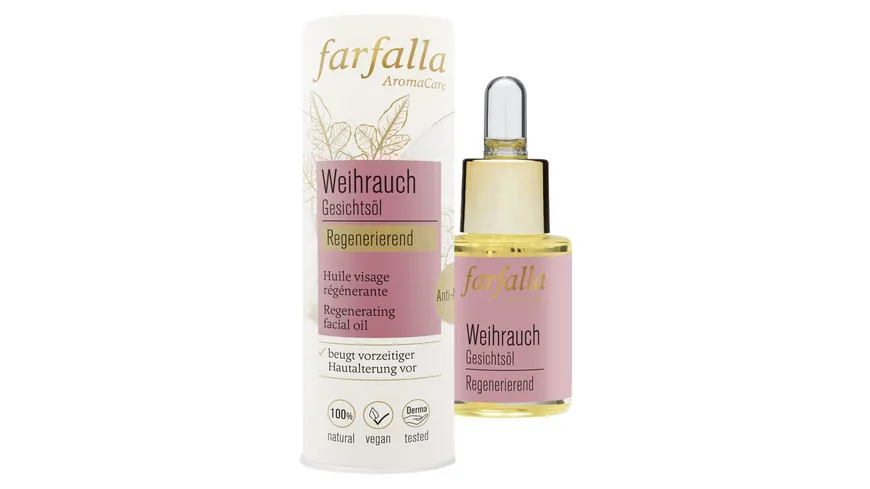 Farfalla Gesichtsöl Weihrauch 15 ml