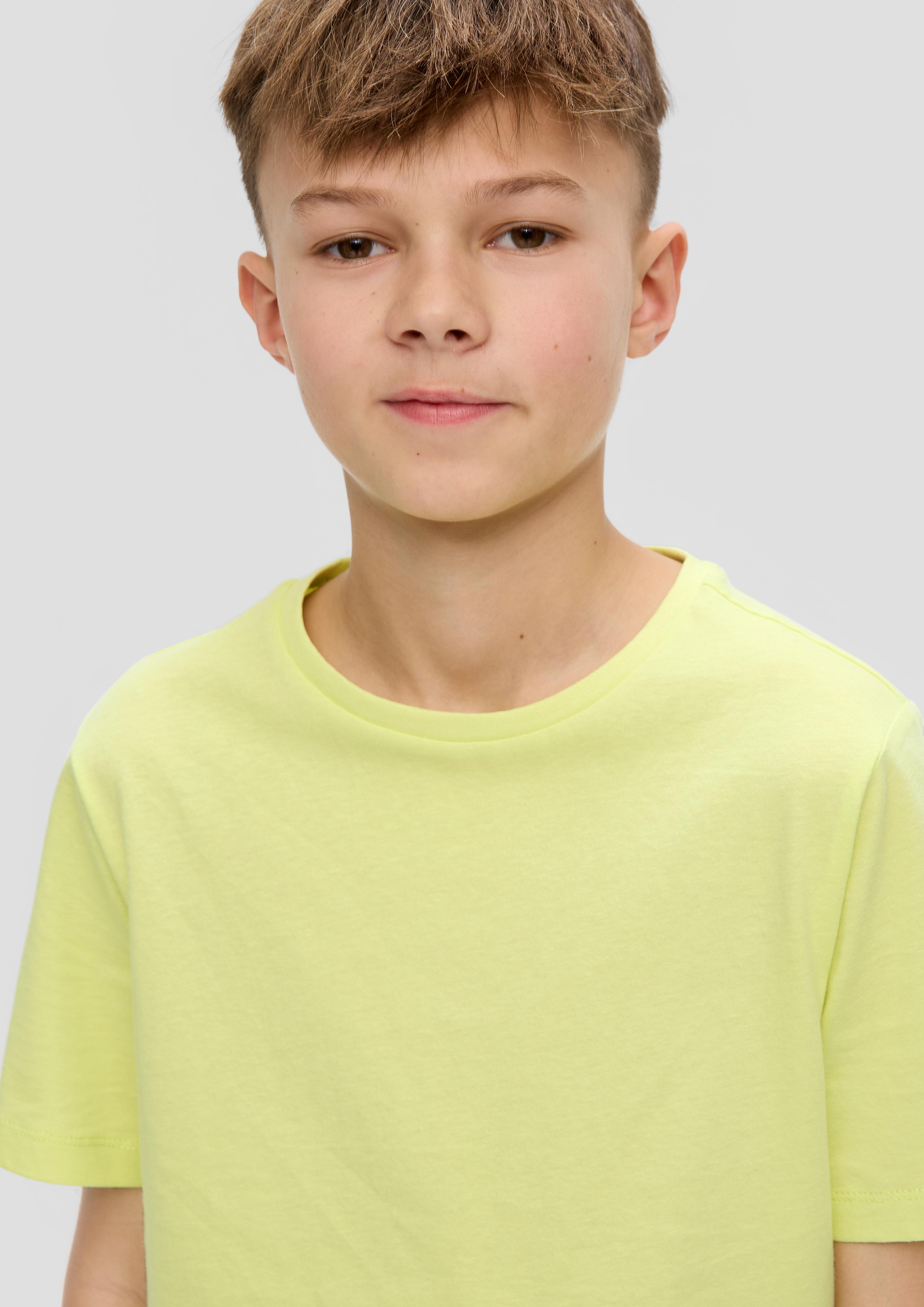 T-Shirt aus Baumwolle mit Rückenprint  2142881-7017