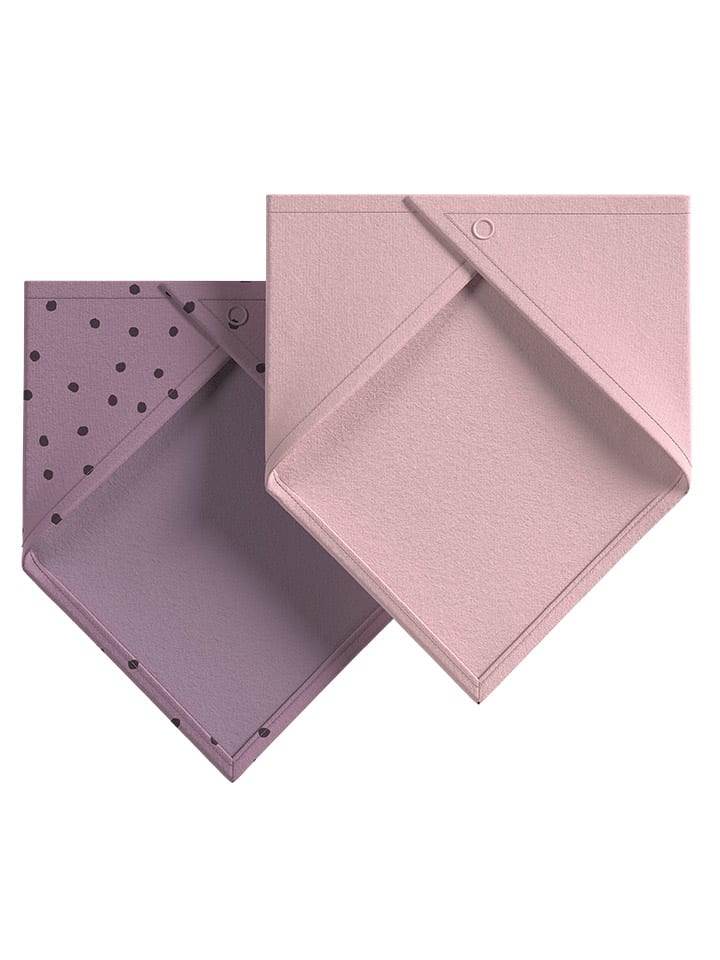 s.Oliver 2er-Set: Halstücher in Rosa/ Lila günstig kaufen onesize
