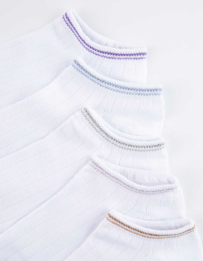 Sneakersocken - 5er-Pack