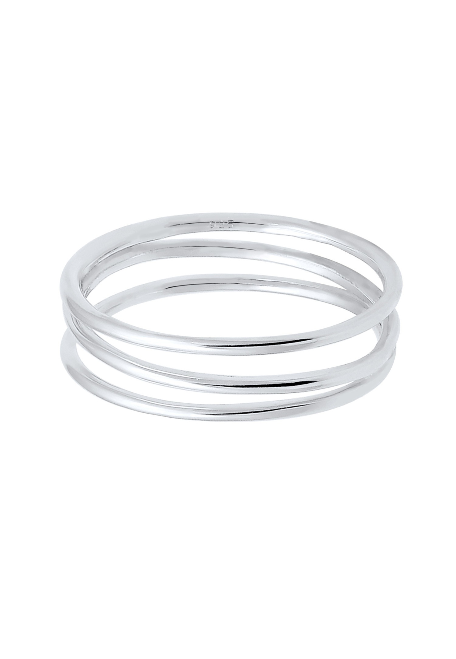 Ženski filigranski zavitek Elli iz srebra 925