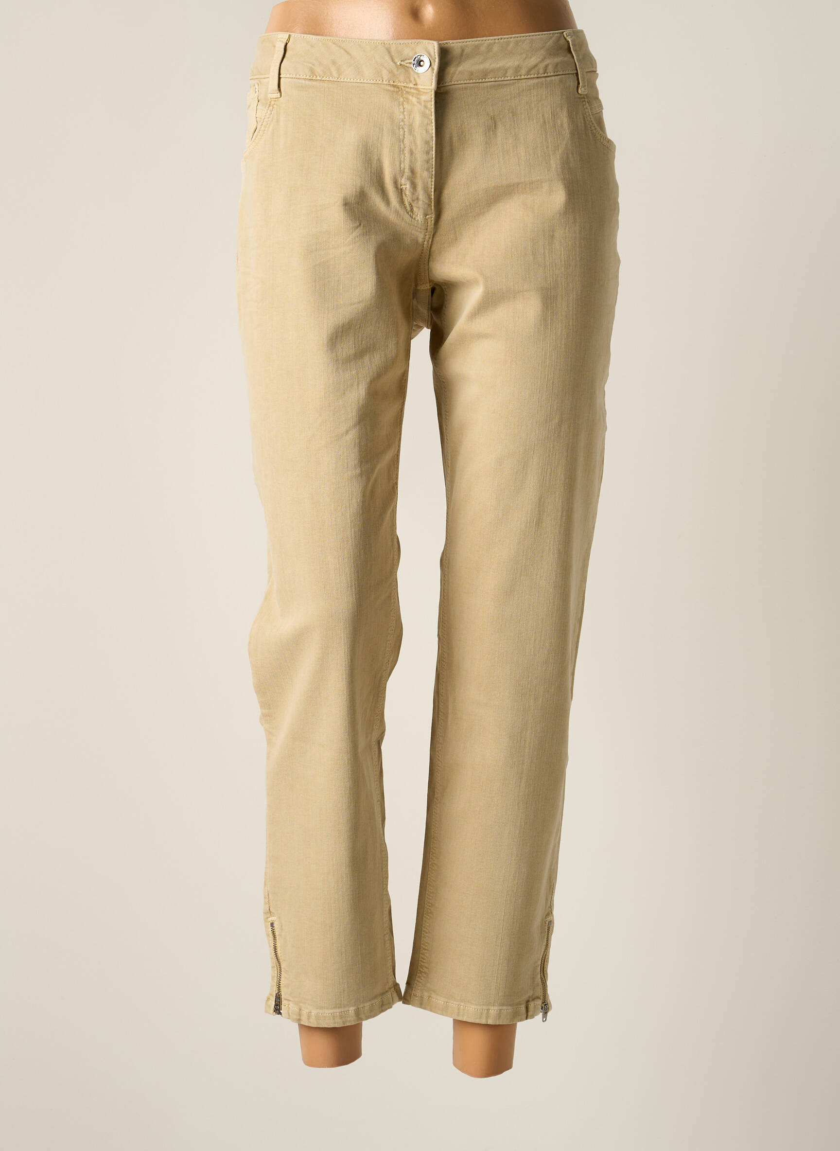 Betty Barclay Jeans Coupe Slim Femme couleur beige