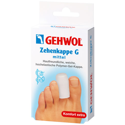 GEHWOL Polymer Gel Zehenkappe G mittel  2 St