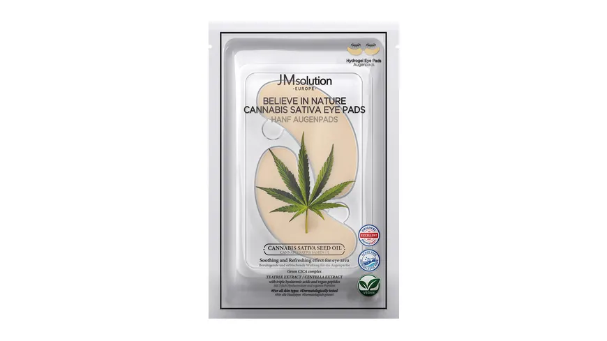 JMsolution Believe in Nature Hanf Augenpads